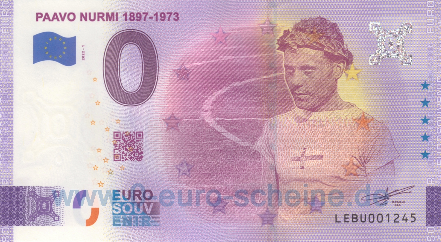 Paavo Nurmi 1897-1973 (2022-1)