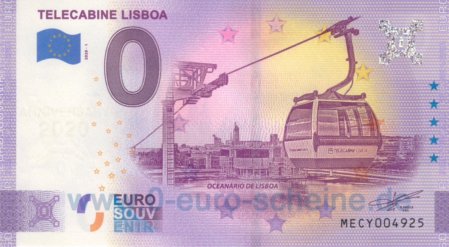 Telecabine Lisboa (Anniversary 2020-1)