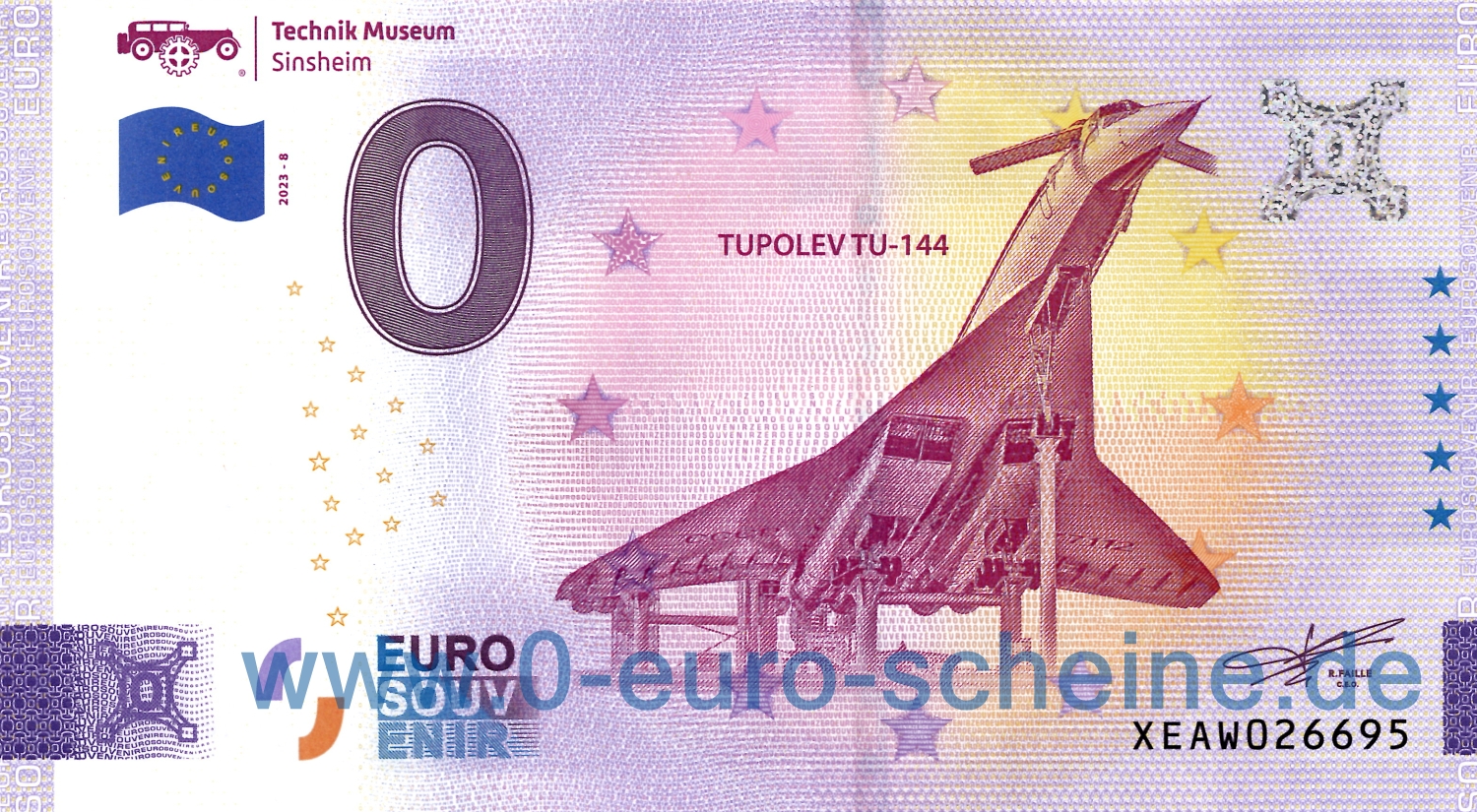 Technik Museum Sinsheim (2023-8) Tupolev TU-144