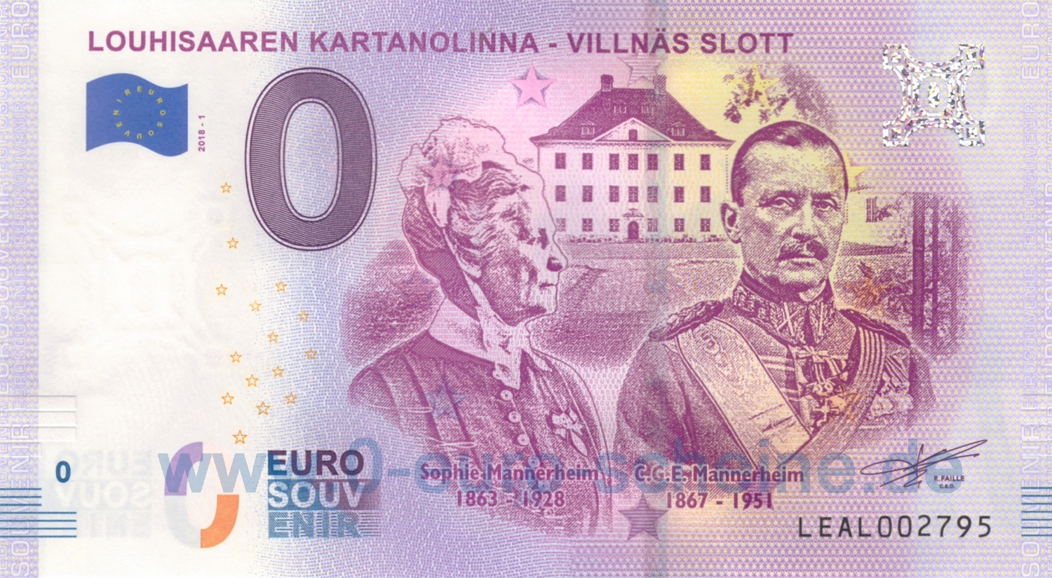 Louhisaaren Kartanolinna - Villnäs Slott (2018-1)