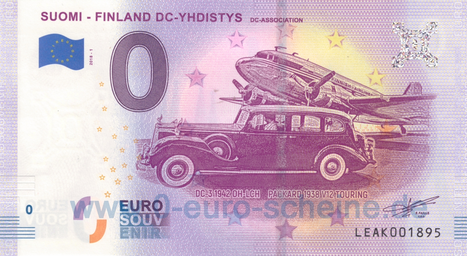 Suomi - Finland DC-YHDISTYS (2018-1)