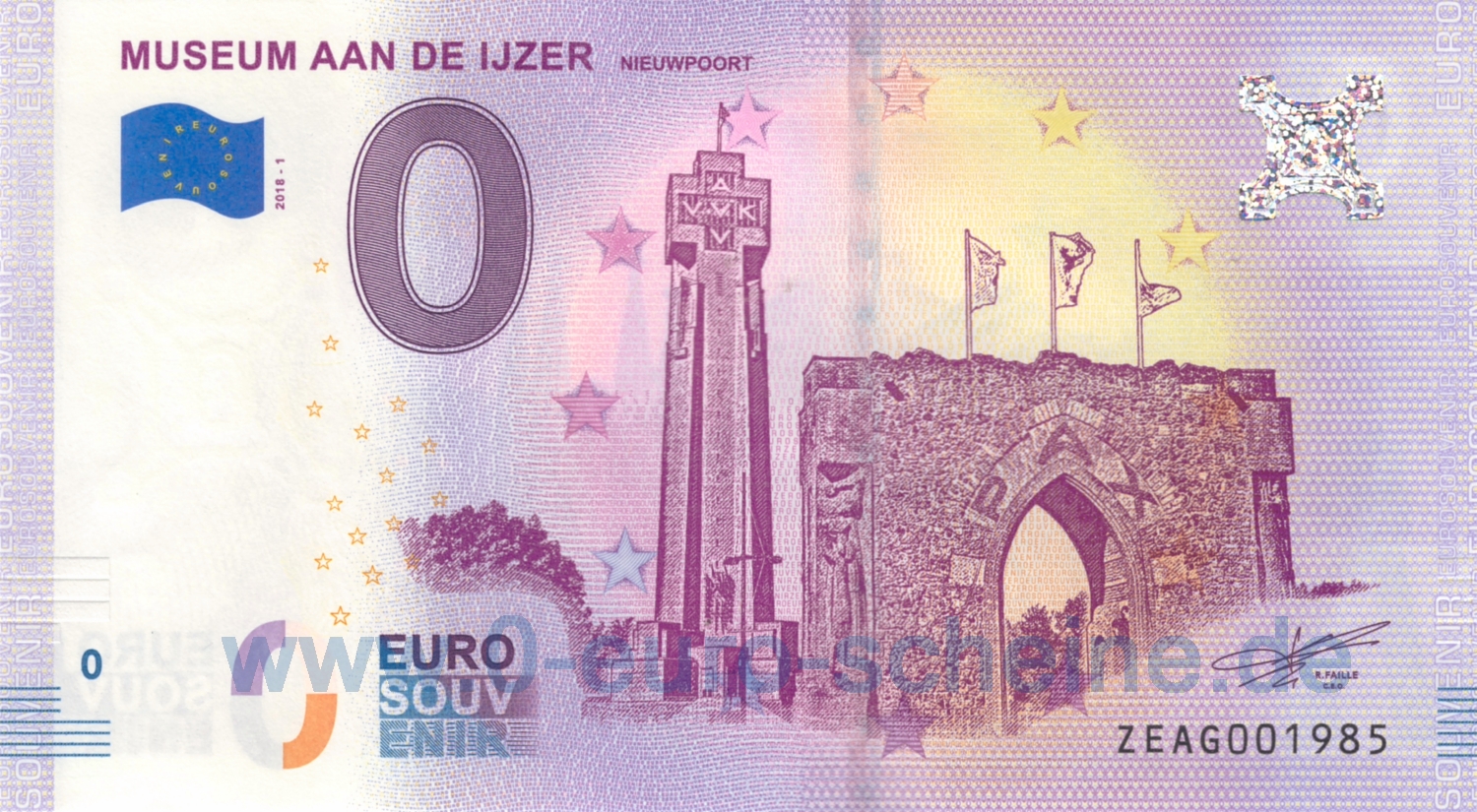 Museum aan de Ijzer (2018-1) "Nieuwpoort" statt "Diksmuide"