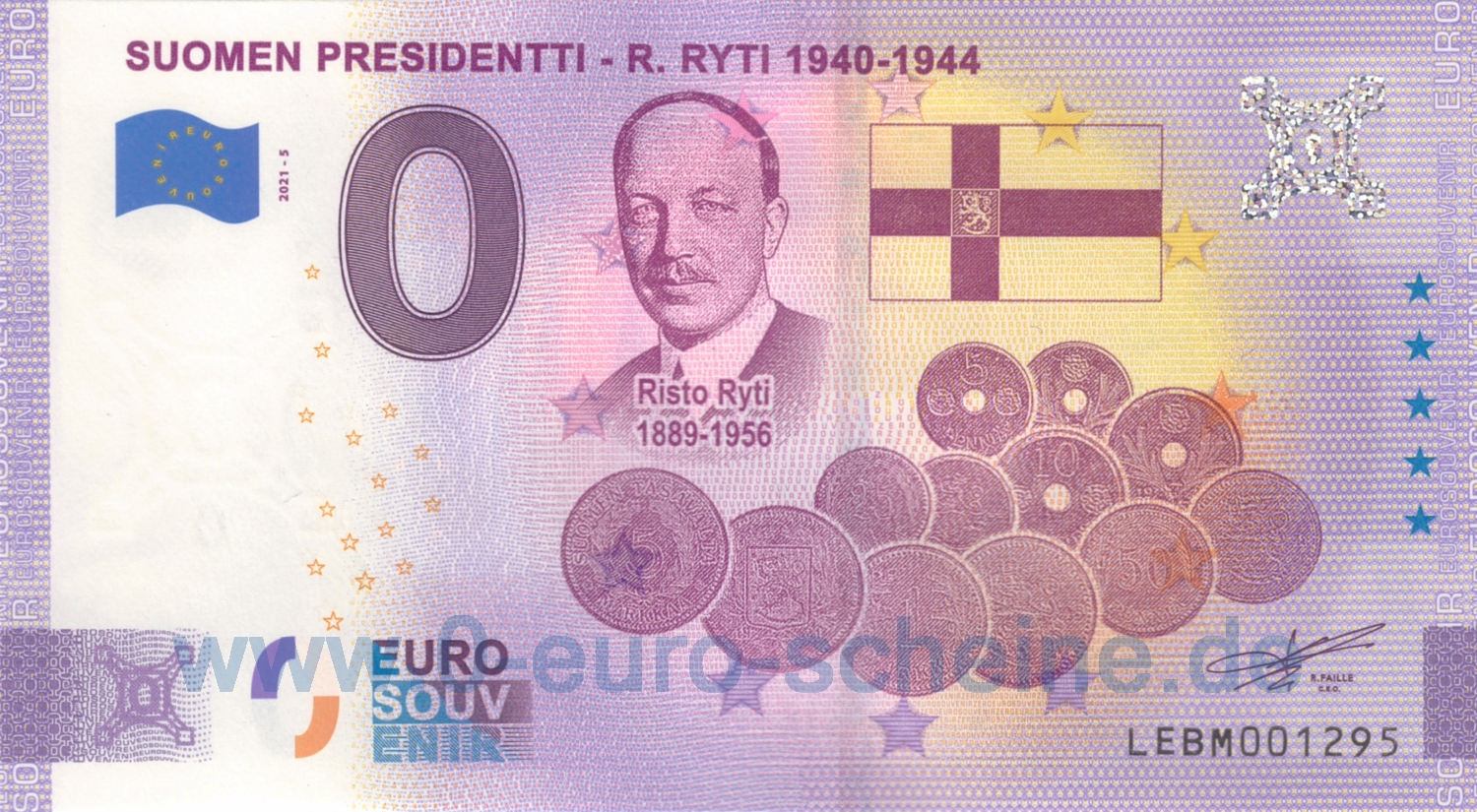 Suomen Presidentti - R. Ryti 1940-1944 (2021-5)