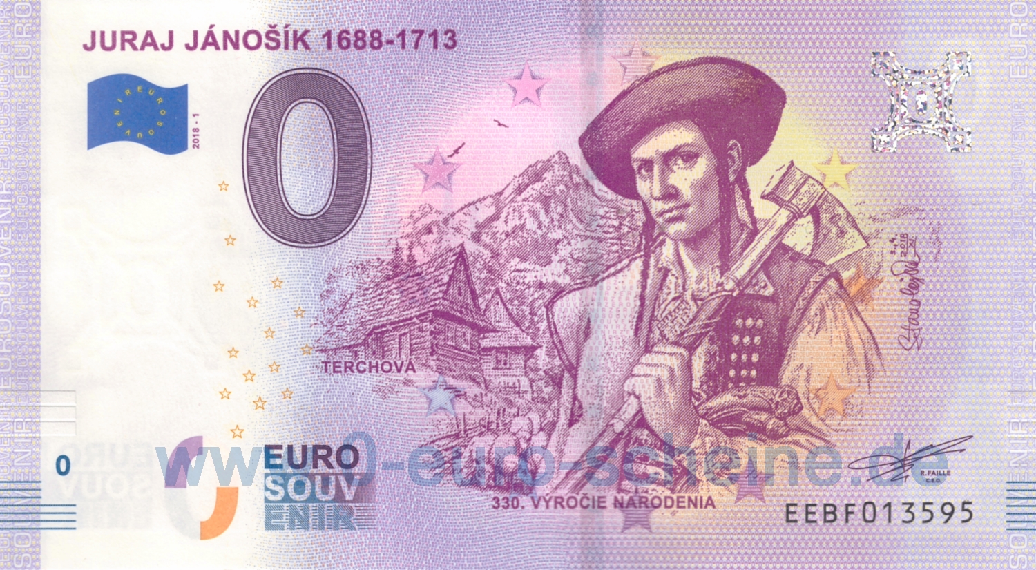 Juraj Jánošik 1688-1713 (2018-1)