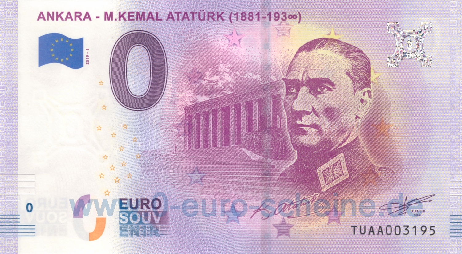 Ankara - M.Kemal Atatürk (1881-193∞) (2019-1)