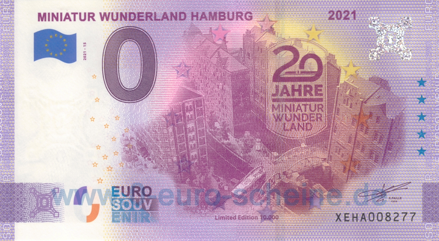 Miniatur Wunderland Hamburg (Anniversary 2021-15) Speicherstadt