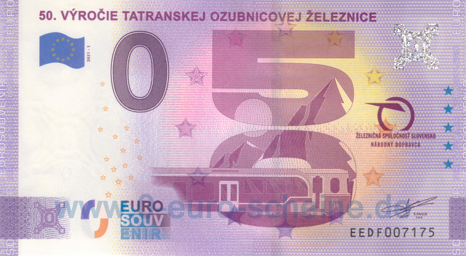 50. Výročie Tatranskej Ozubnicovej Železnice (2021-1)