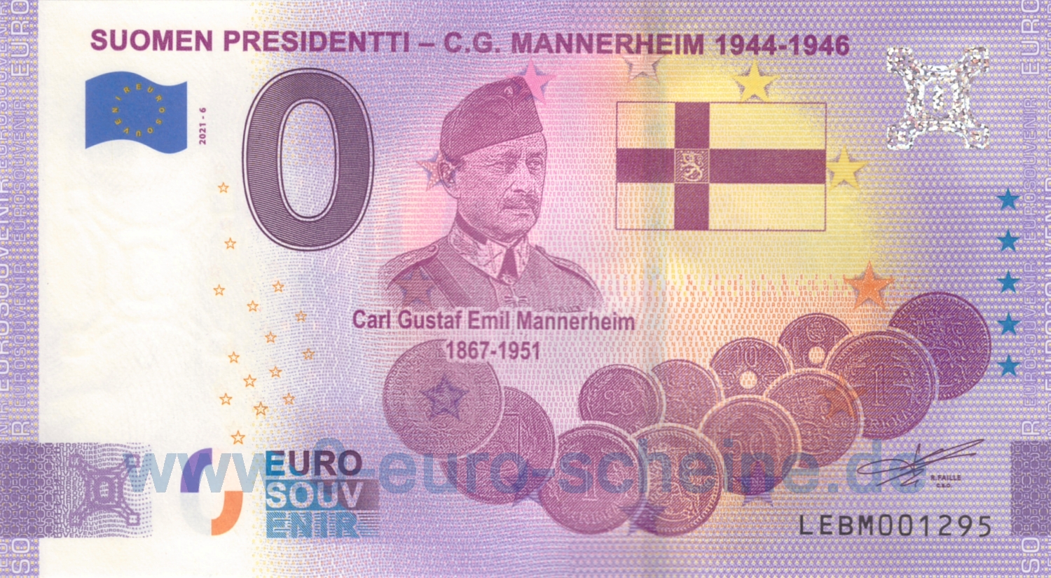 Suomen Presidentti - C.G. Mannerheim 1944-1946 (2021-6)