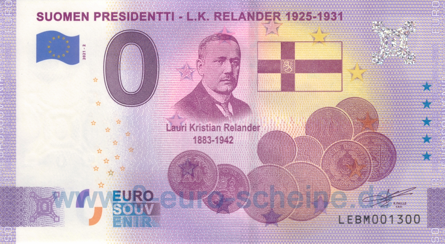 Suomen Presidentti - L.K. Relander 1925-1931 (2021-2)