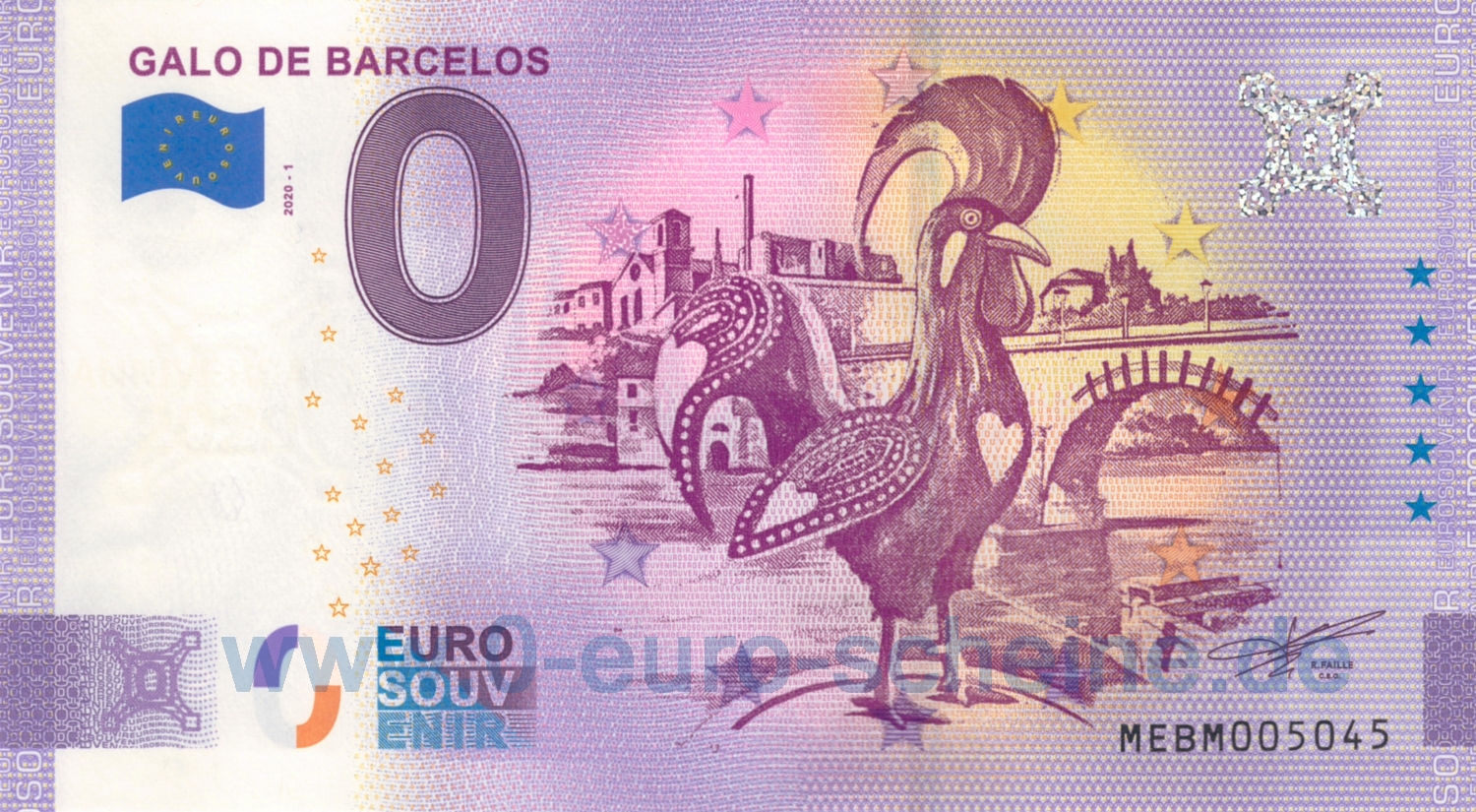 Galo de Barcelos (Anniversary 2020-1)