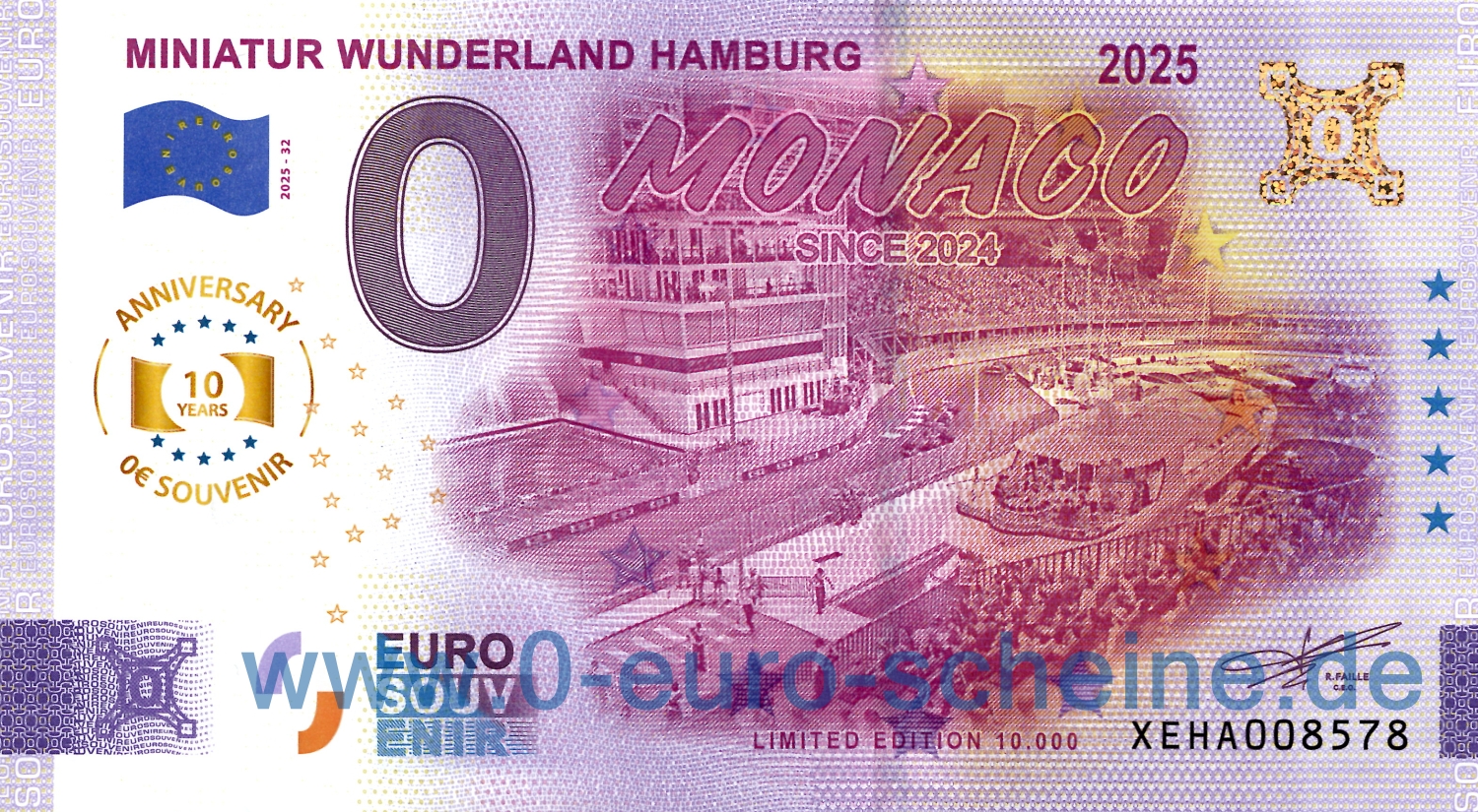 Miniatur Wunderland Hamburg (Anniversary 2025-32) Monaco