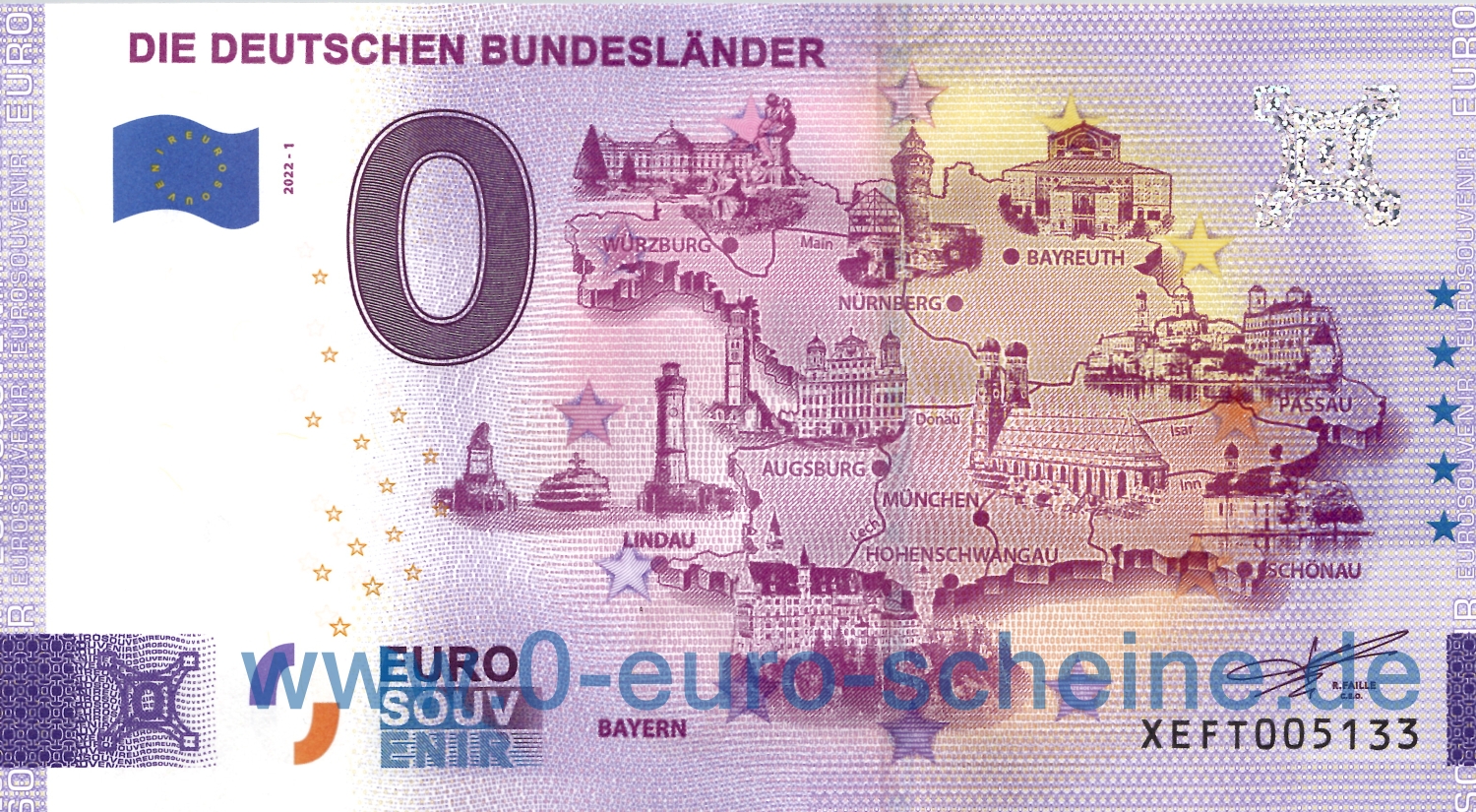 Die deutschen Bundesländer (2022-1) Bayern