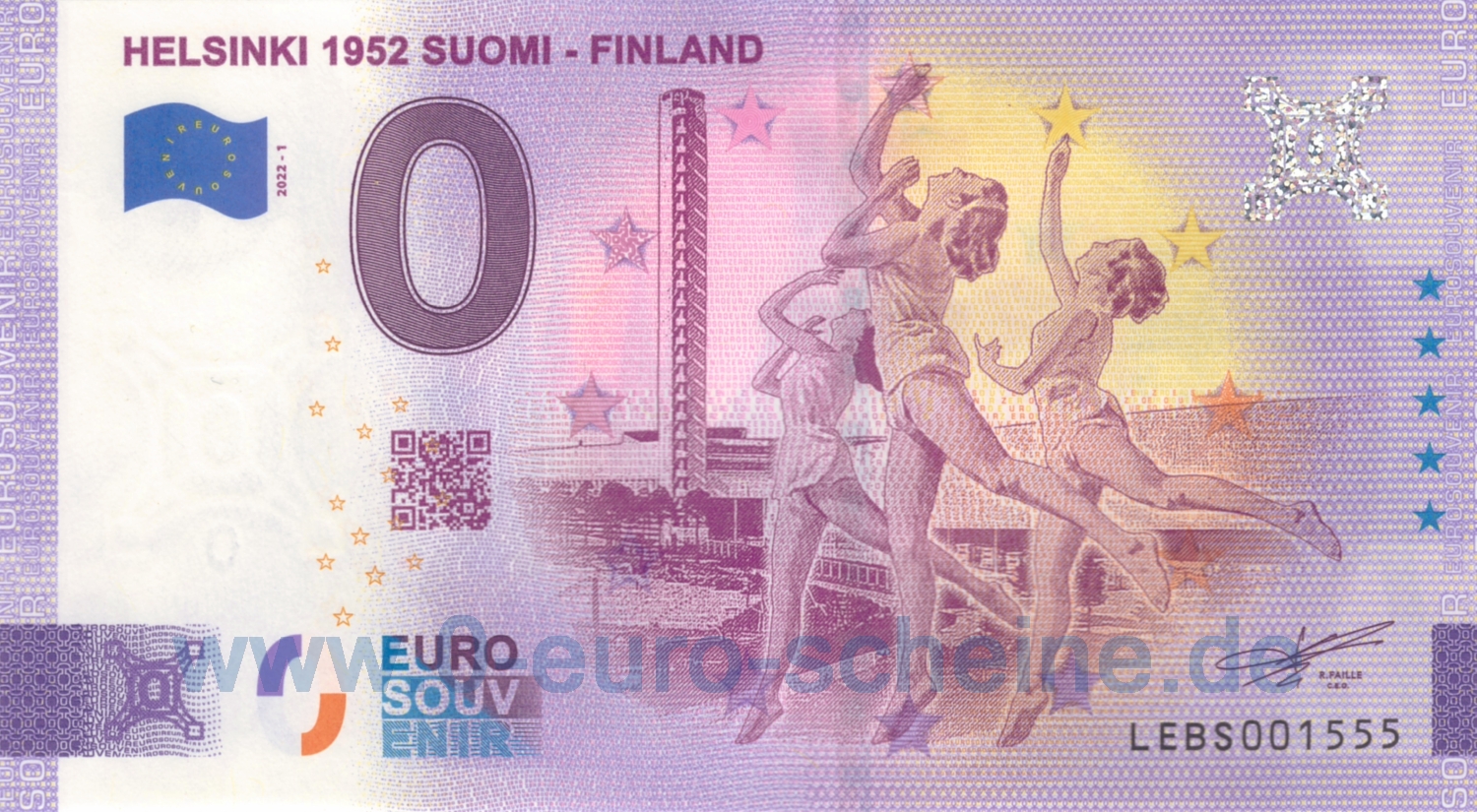 Helsinki 1952 Suomi - Finland (2022-1)