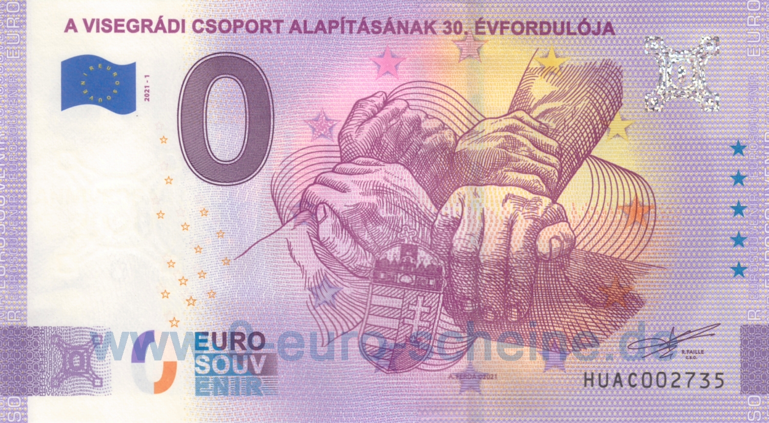 A Visegrádi Csoport alapításának 30. évfordulója (Anniversary 2021-1)