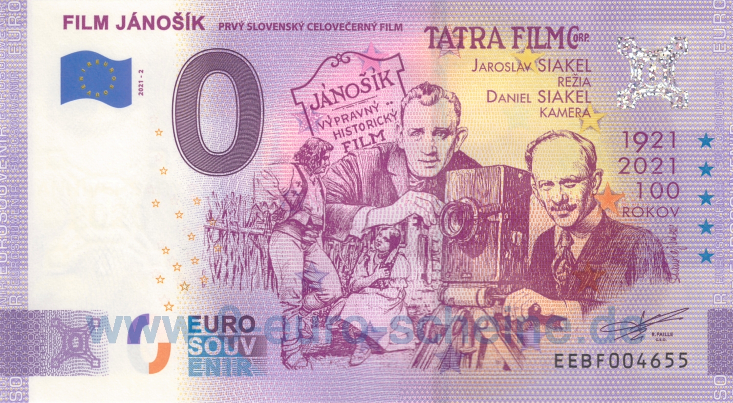 Film Jánošík (Anniversary 2021-2)