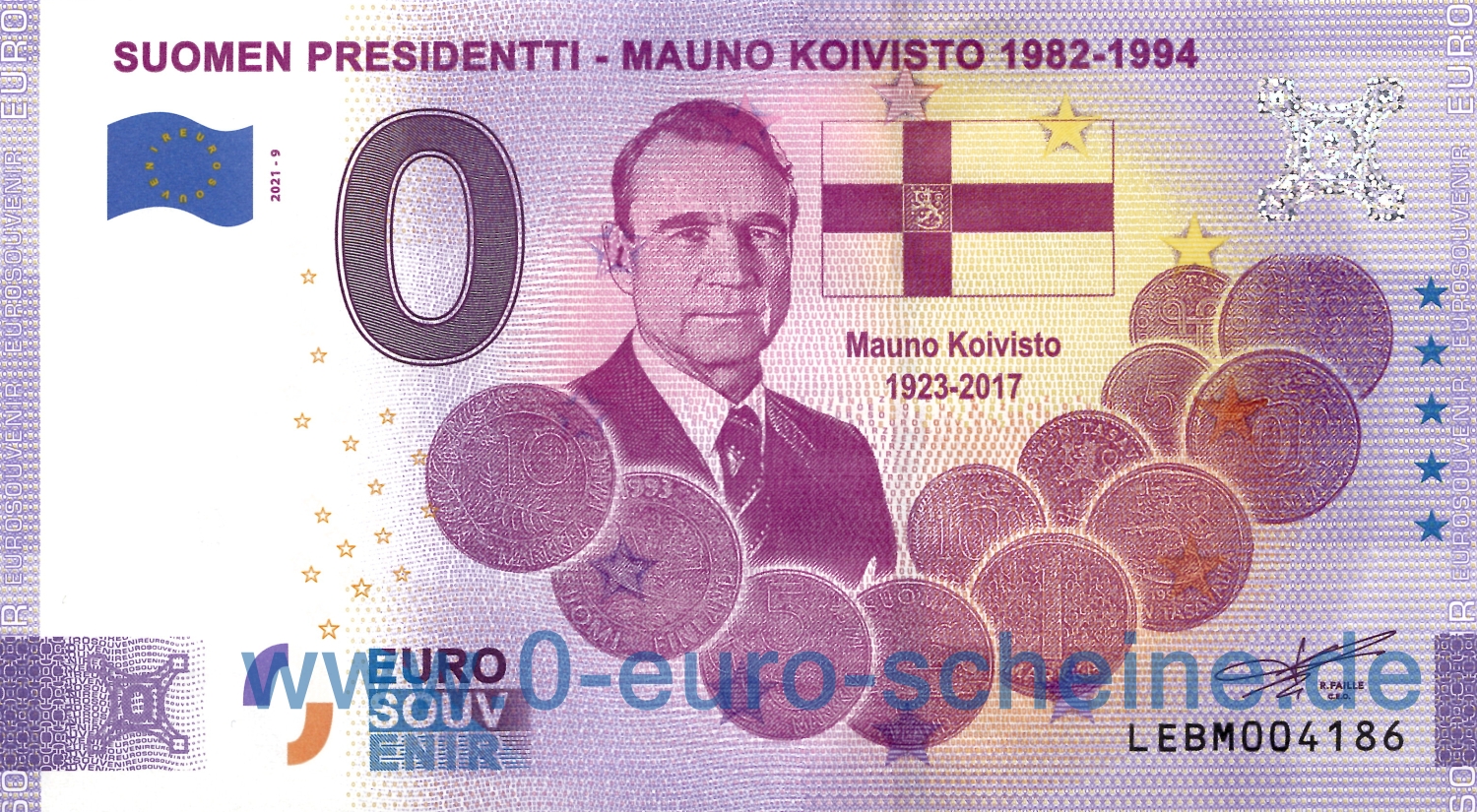 Suomen Presidentti - Mauno Koivisto 1982-1994 (Anniversary 2021-9)