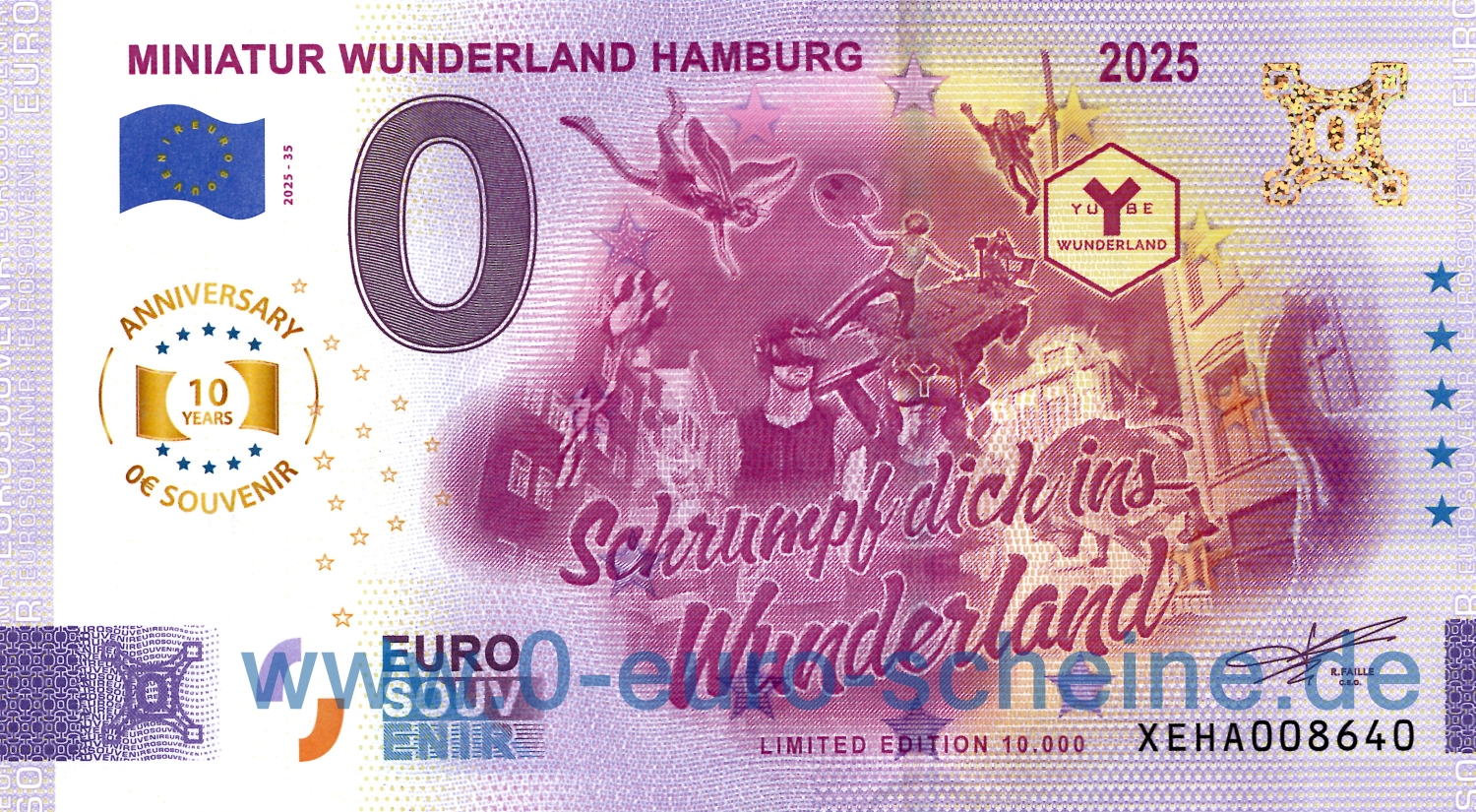 Miniatur Wunderland Hamburg (Anniversary 2025-35) Yullbe Wunderland