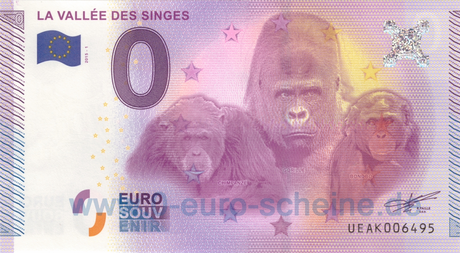 La Vallée des Singes (2015-1)