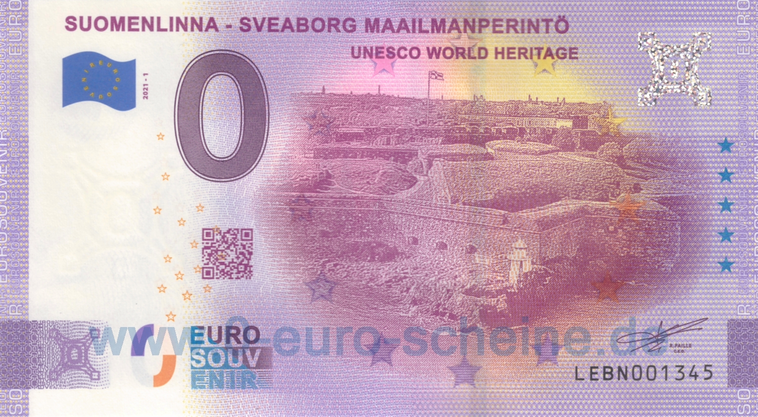 Suomenlinna - Sveaborg Maailmanperintö (2021-1)