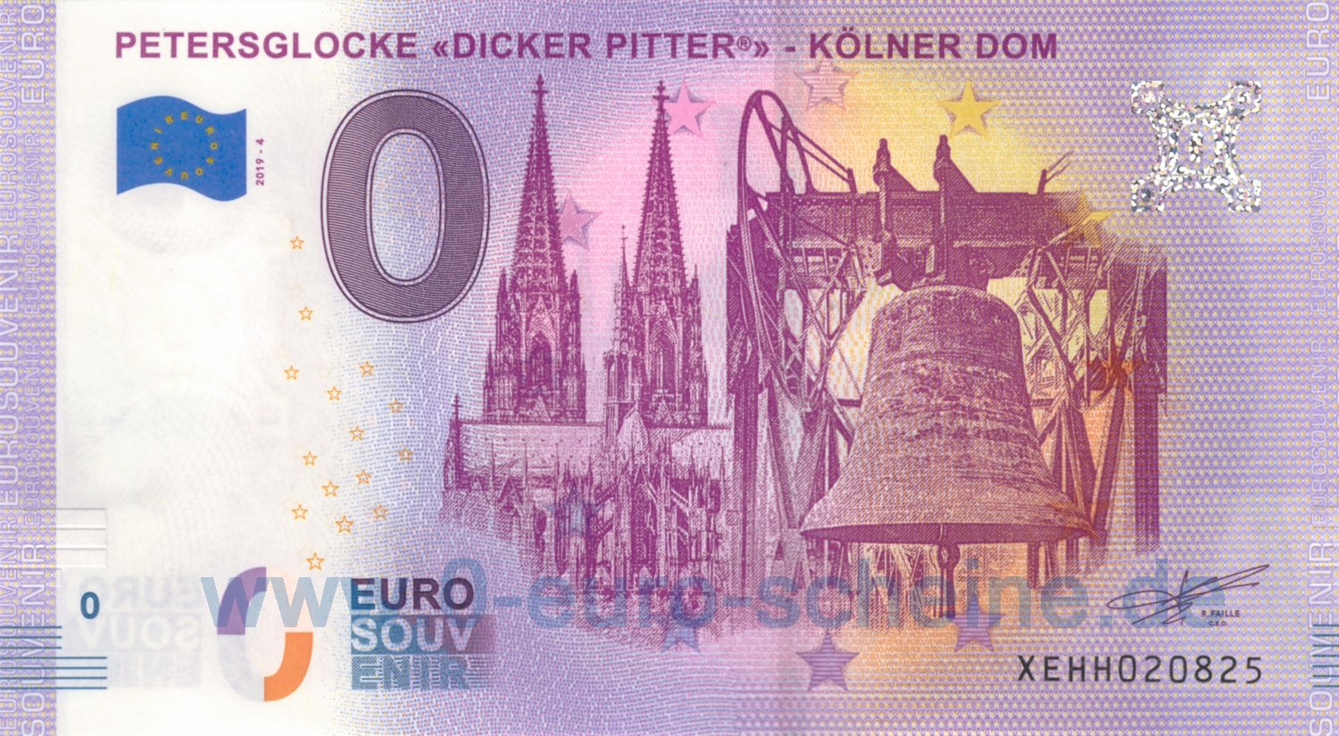 Petersglocke «Dicker Pitter®» - Kölner Dom (2019-4)